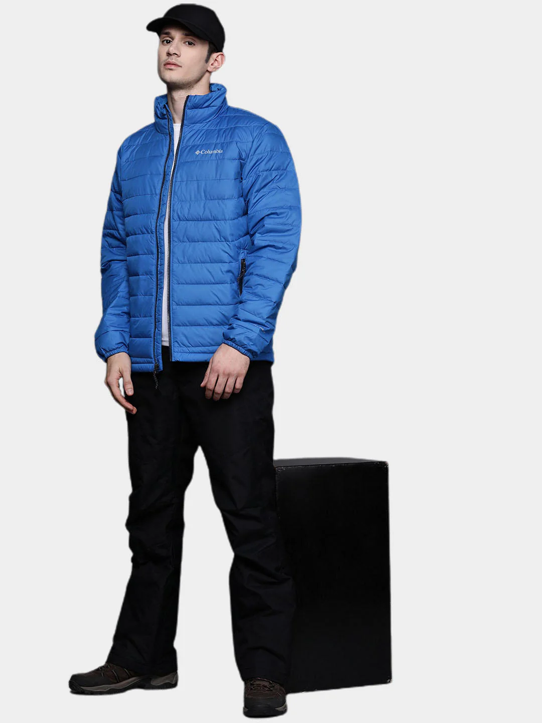 Columbia Men Blue Powder Lite Jacket - Image 10