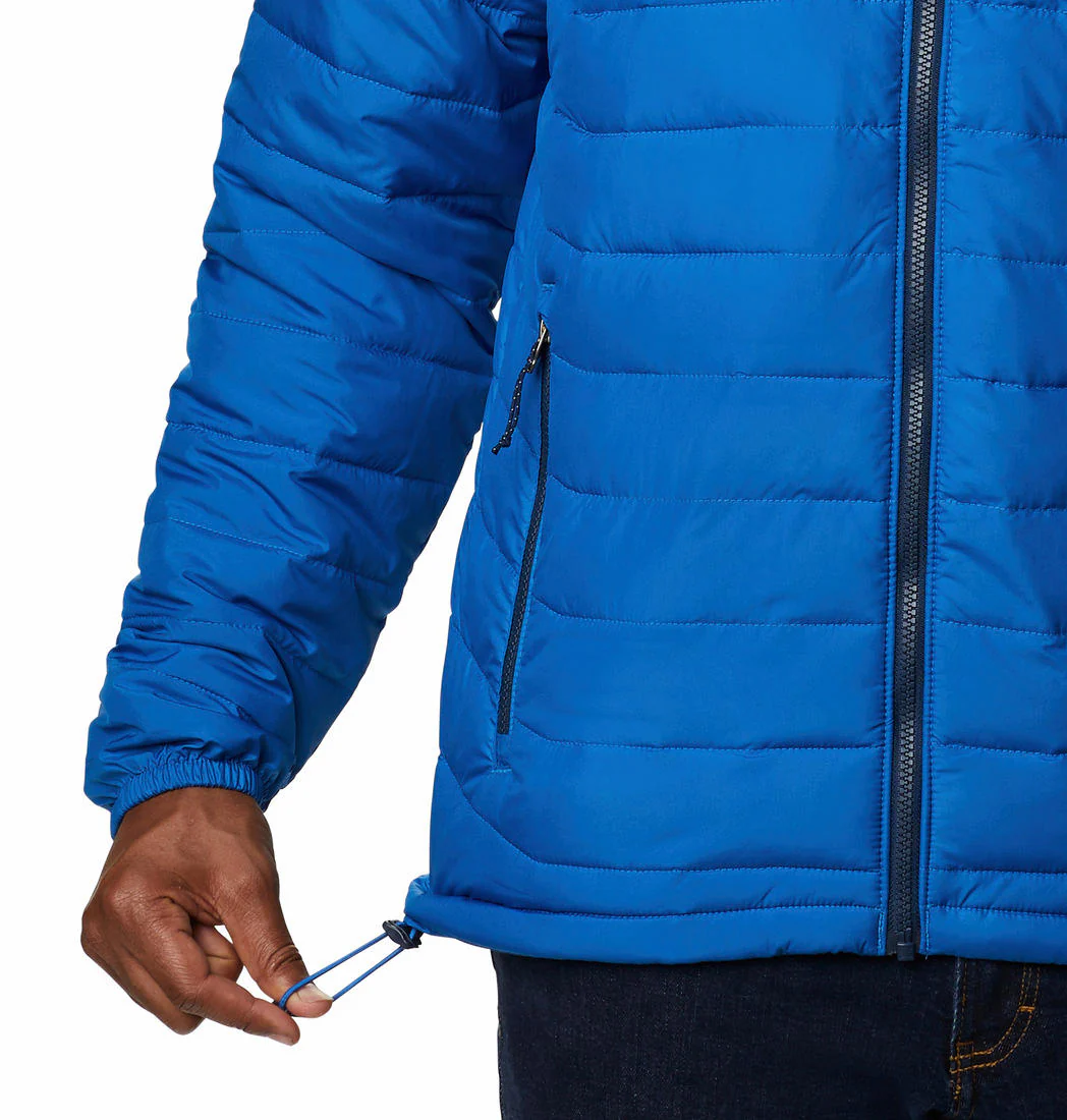 Columbia Men Blue Powder Lite Jacket - Image 4