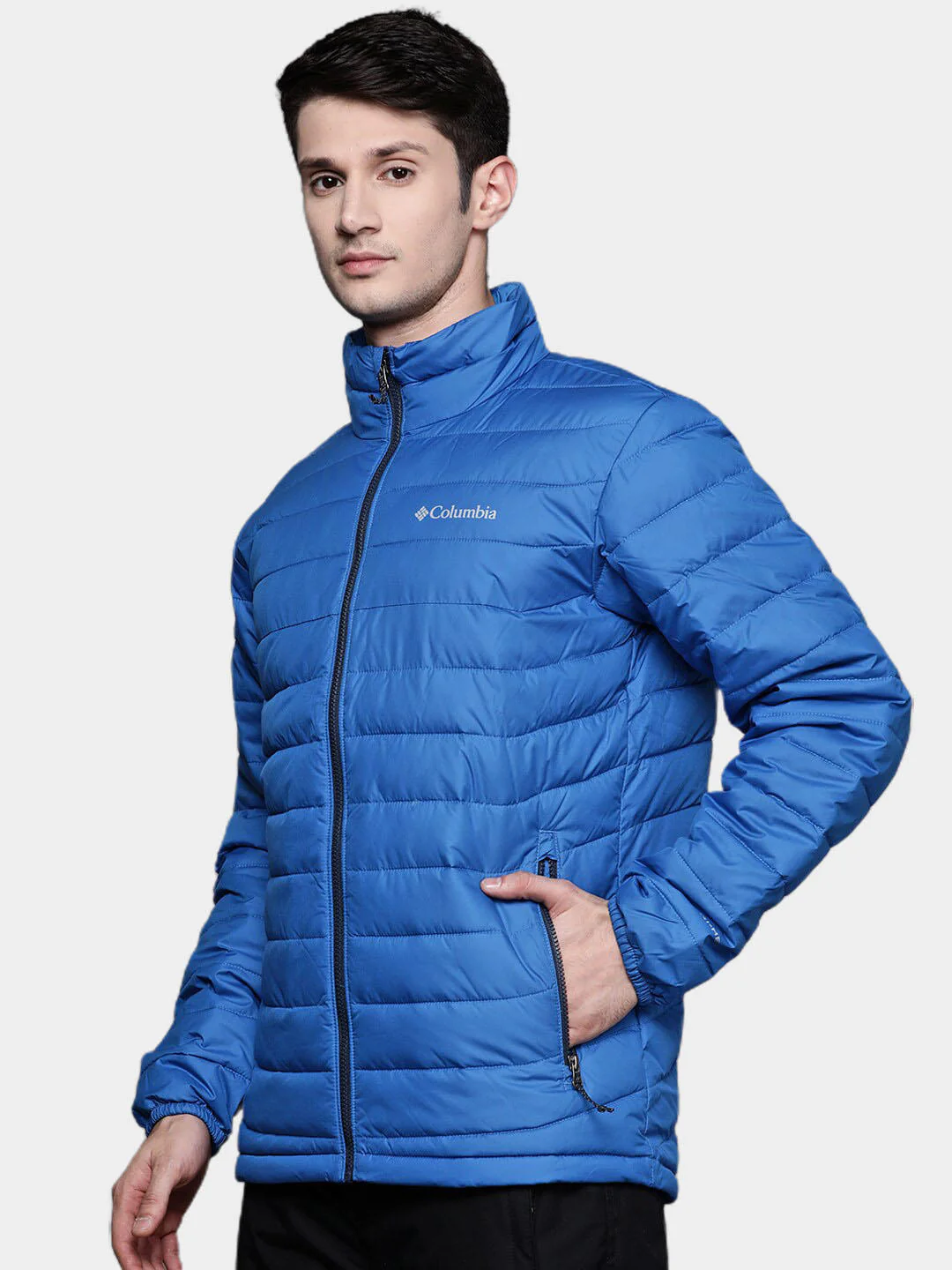 Columbia Men Blue Powder Lite Jacket - Image 9
