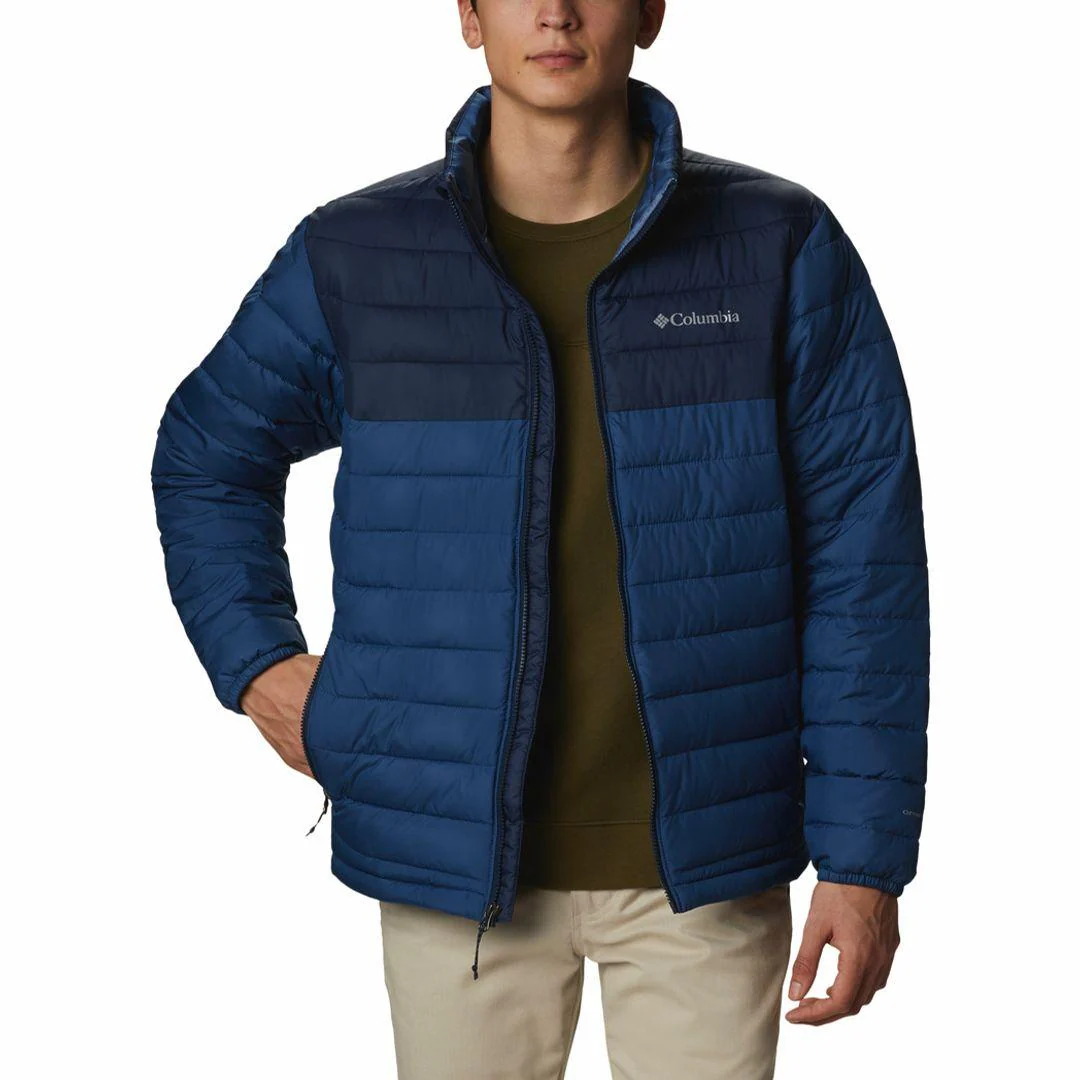 Columbia Men Blue Powder Lite Jacket