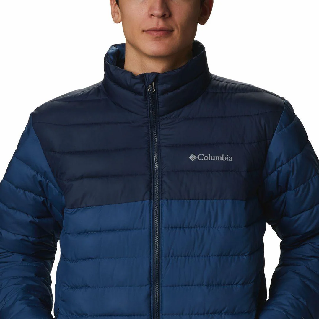 Columbia Men Blue Powder Lite Jacket - Image 2