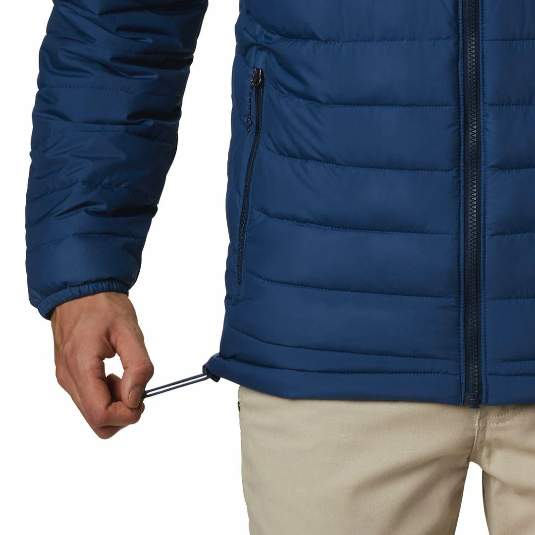 Columbia Men Blue Powder Lite Jacket - Image 4