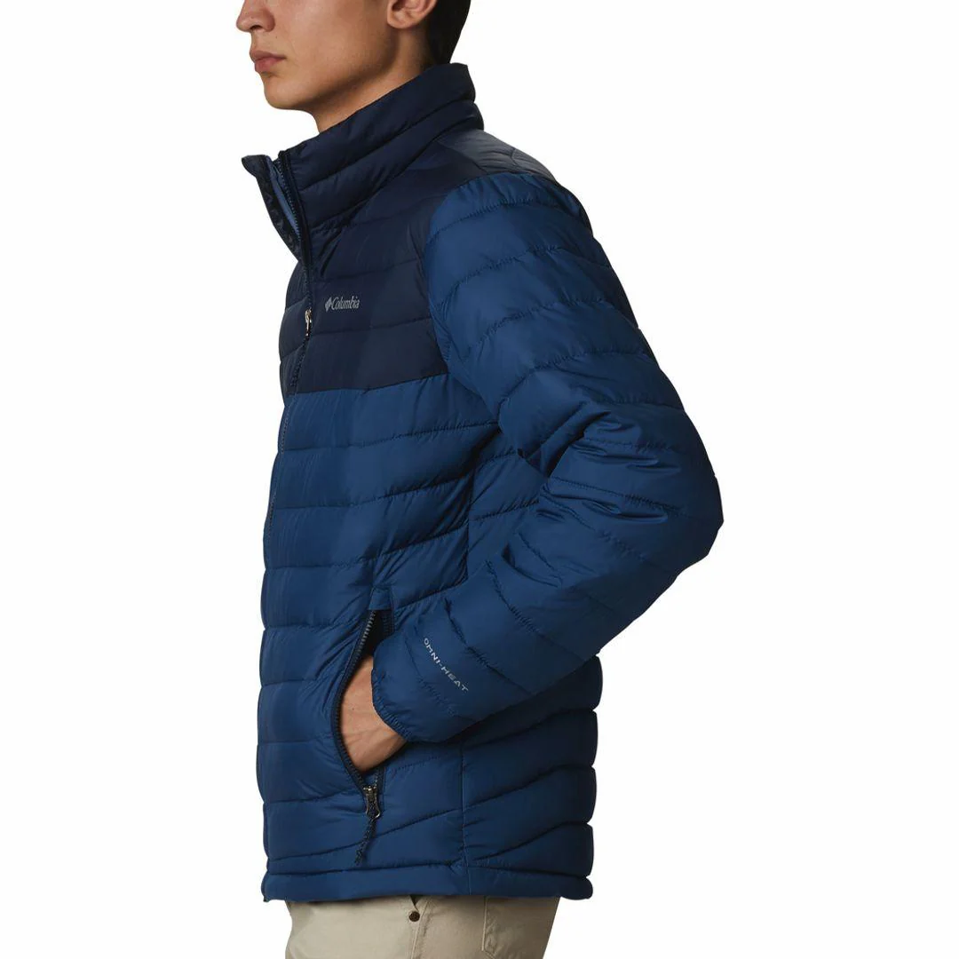 Columbia Men Blue Powder Lite Jacket - Image 5
