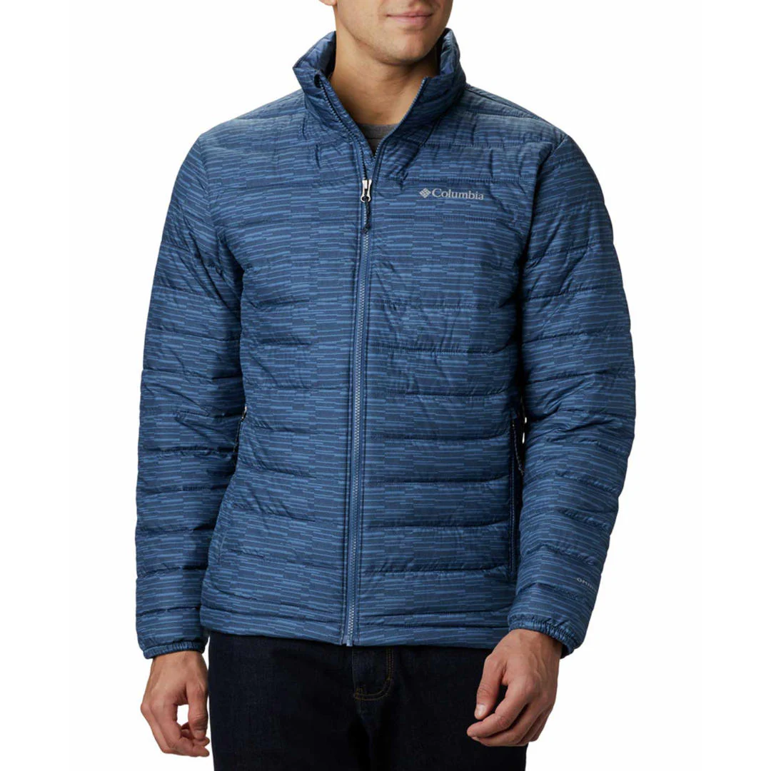 Columbia Men Blue Powder Lite Jacket