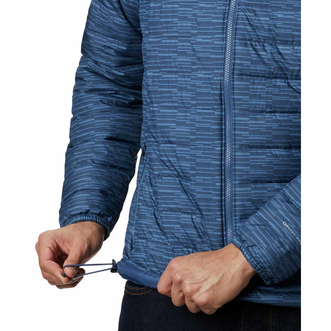 Columbia Men Blue Powder Lite Jacket - Image 2
