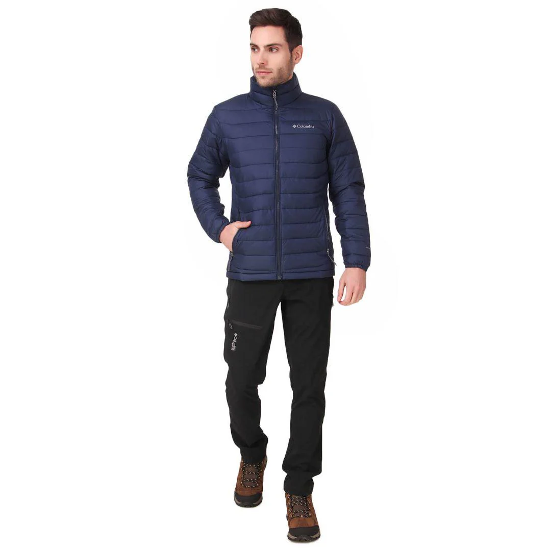 Columbia Men Blue Powder Lite Jacket - Image 4