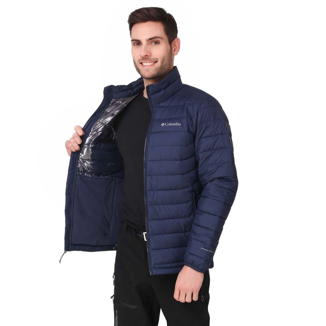 Columbia Men Blue Powder Lite Jacket - Image 5
