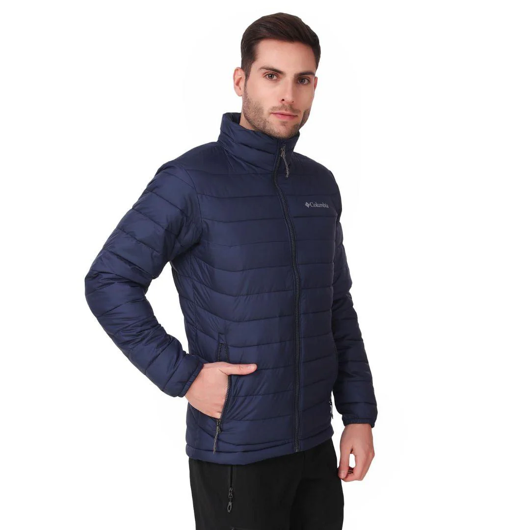 Columbia Men Blue Powder Lite Jacket - Image 6