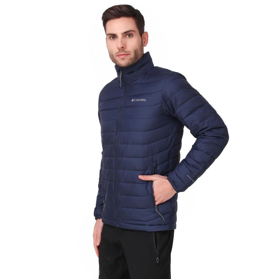 Columbia Men Blue Powder Lite Jacket - Image 7