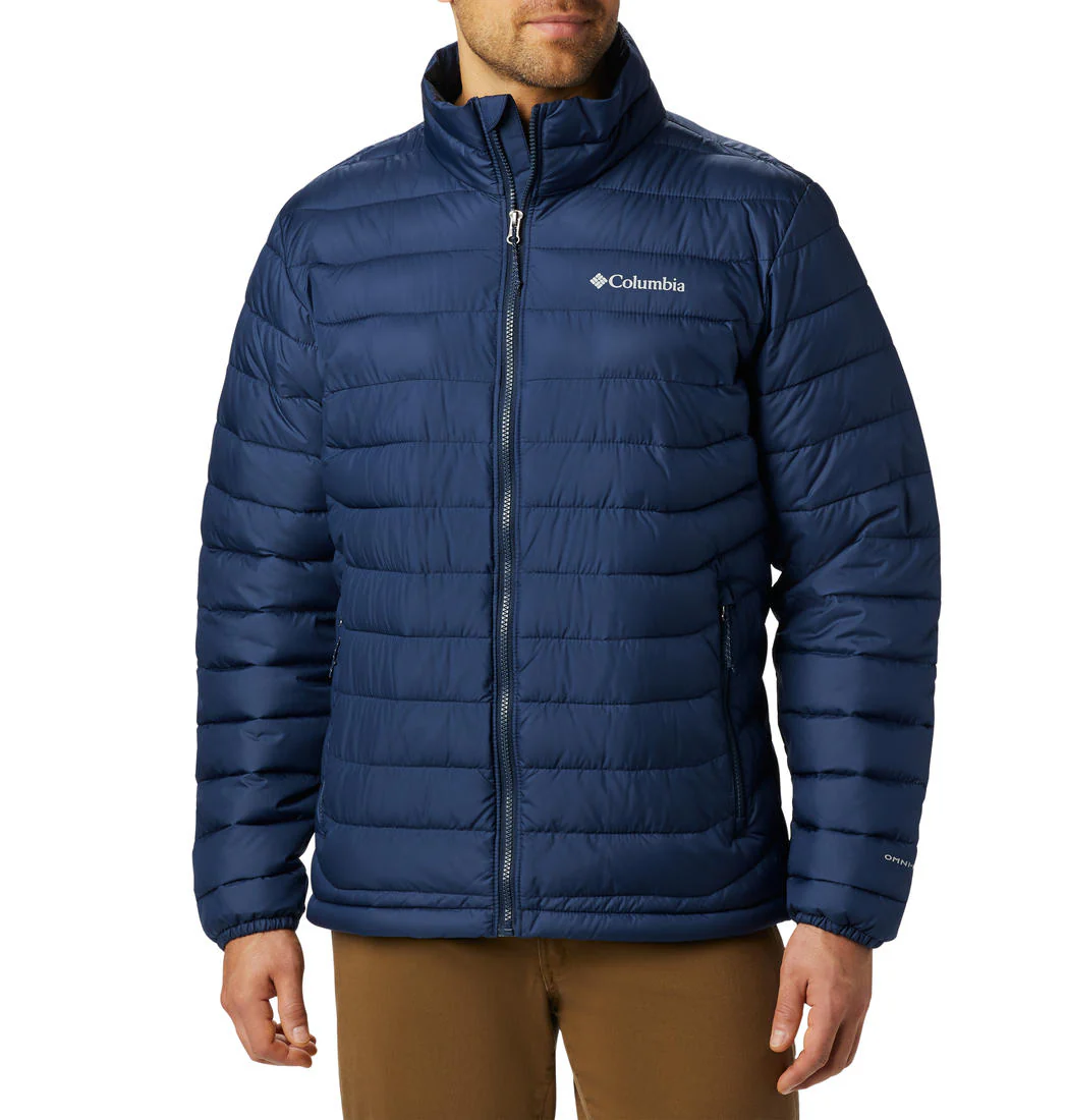 Columbia Men Blue Powder Lite Jacket