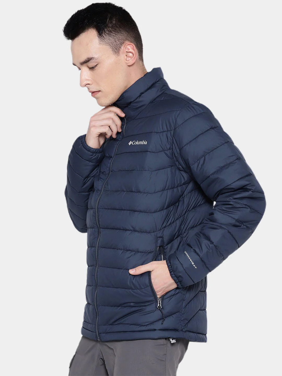 Columbia Men Blue Powder Lite Jacket - Image 10