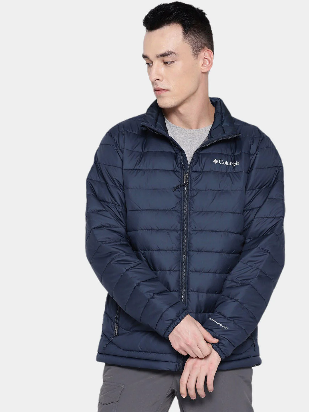 Columbia Men Blue Powder Lite Jacket - Image 9