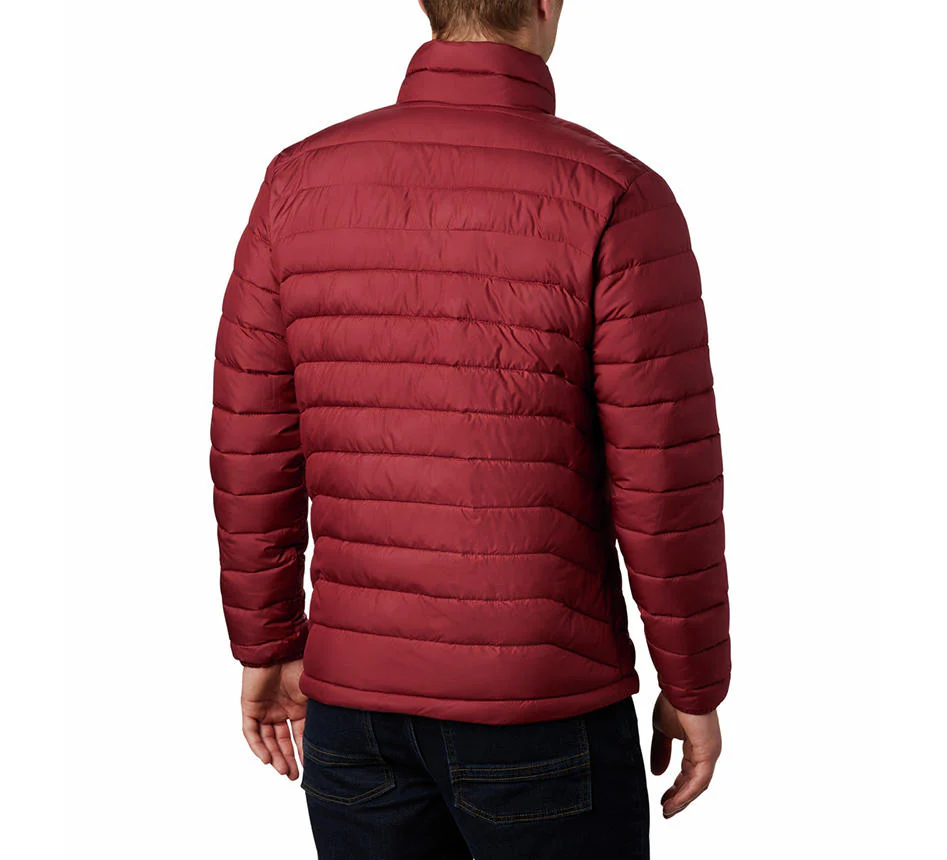 Columbia Men Red Powder Lite Jacket - Image 5