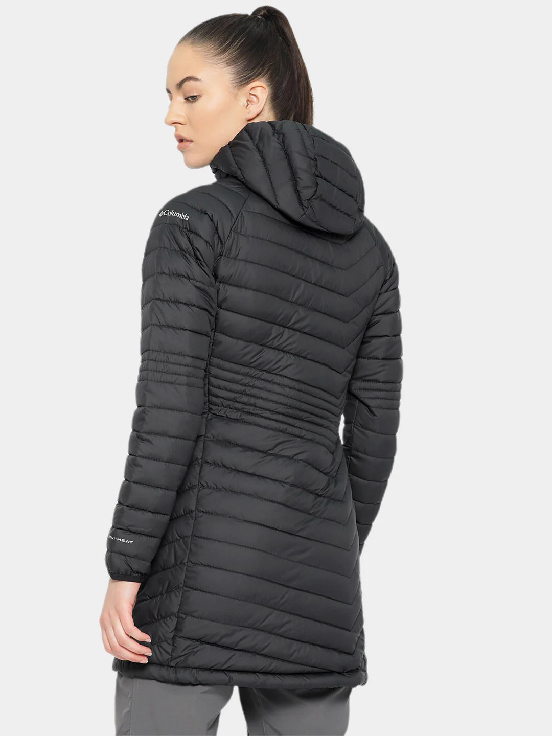 Columbia Women Black Powder Lite Mid Jacket - Image 15