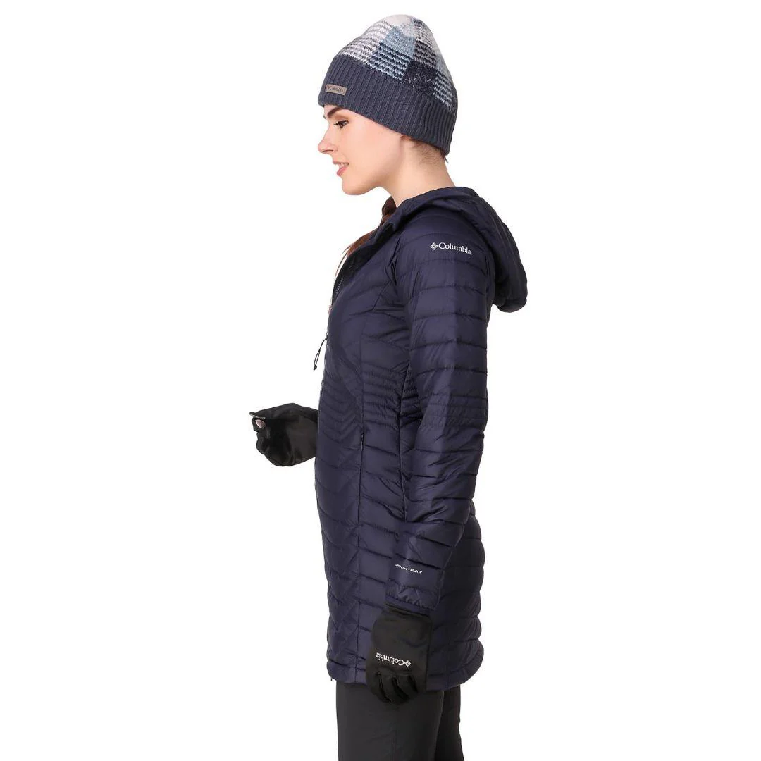 Columbia Women Navy Blue Powder Lite Mid Jacket - Image 9