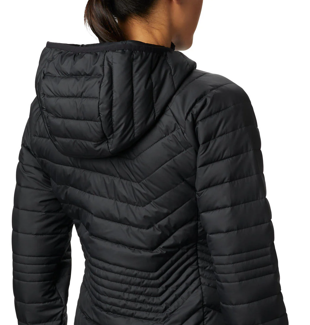 Columbia Women Black Powder Lite Mid Jacket - Image 5