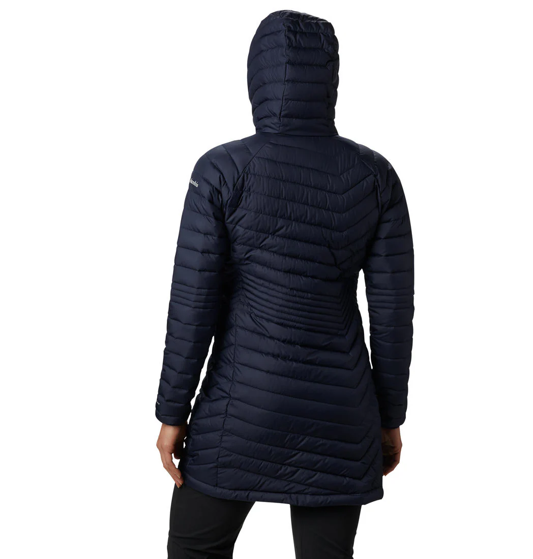 Columbia Women Navy Blue Powder Lite Mid Jacket - Image 2