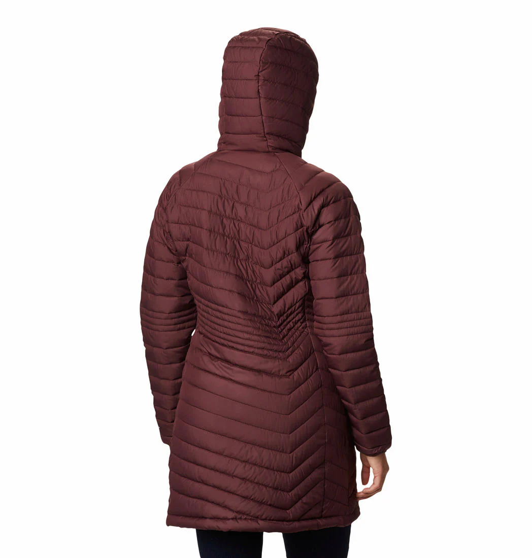 Columbia Women Maroon Powder Lite Mid Jacket - Image 2
