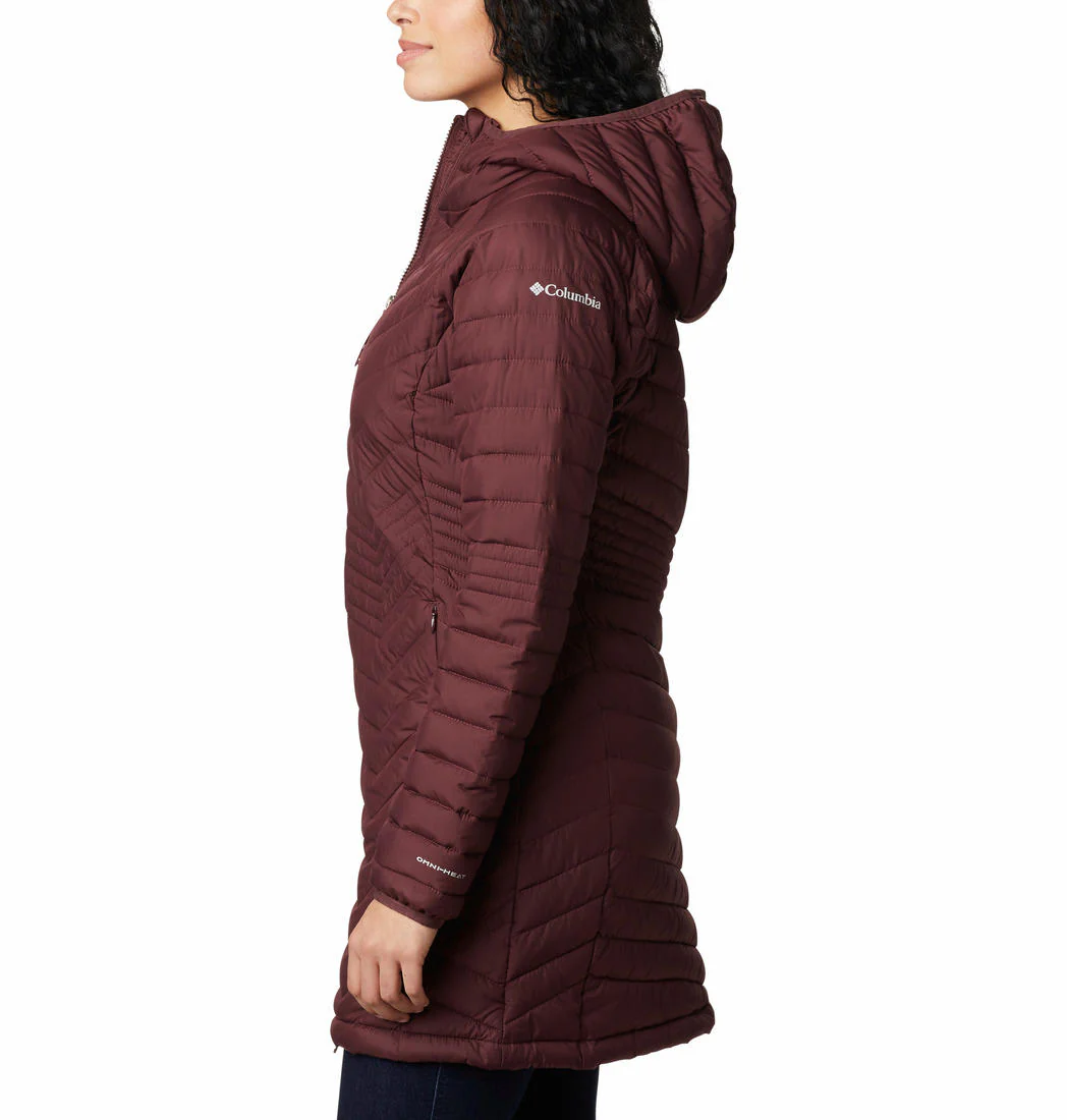 Columbia Women Maroon Powder Lite Mid Jacket - Image 5