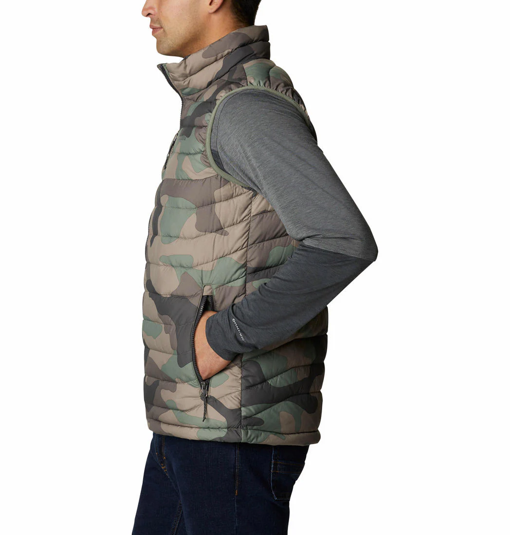 Columbia Men Green Powder Lite Vest - Image 2