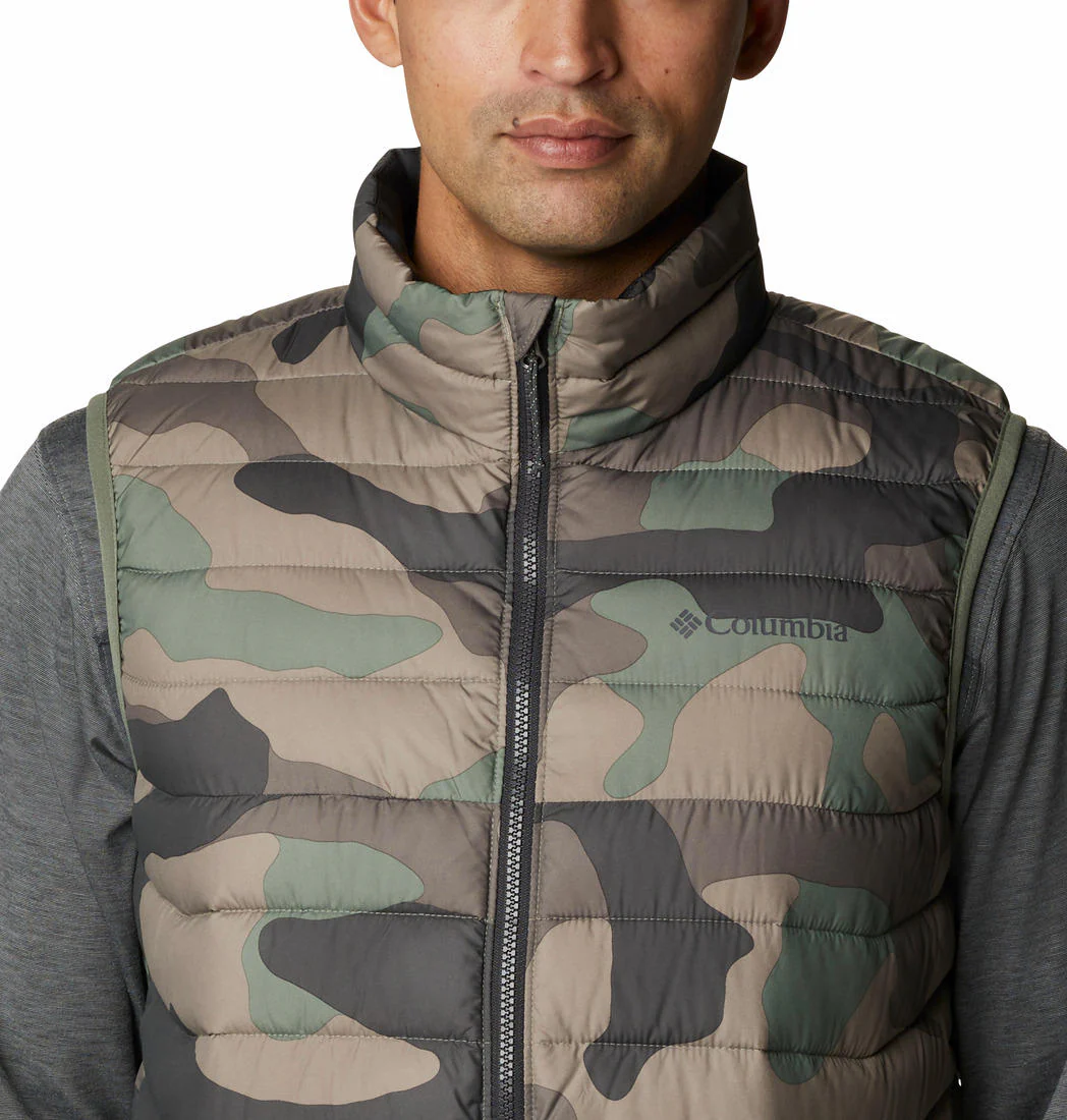 Columbia Men Green Powder Lite Vest - Image 3