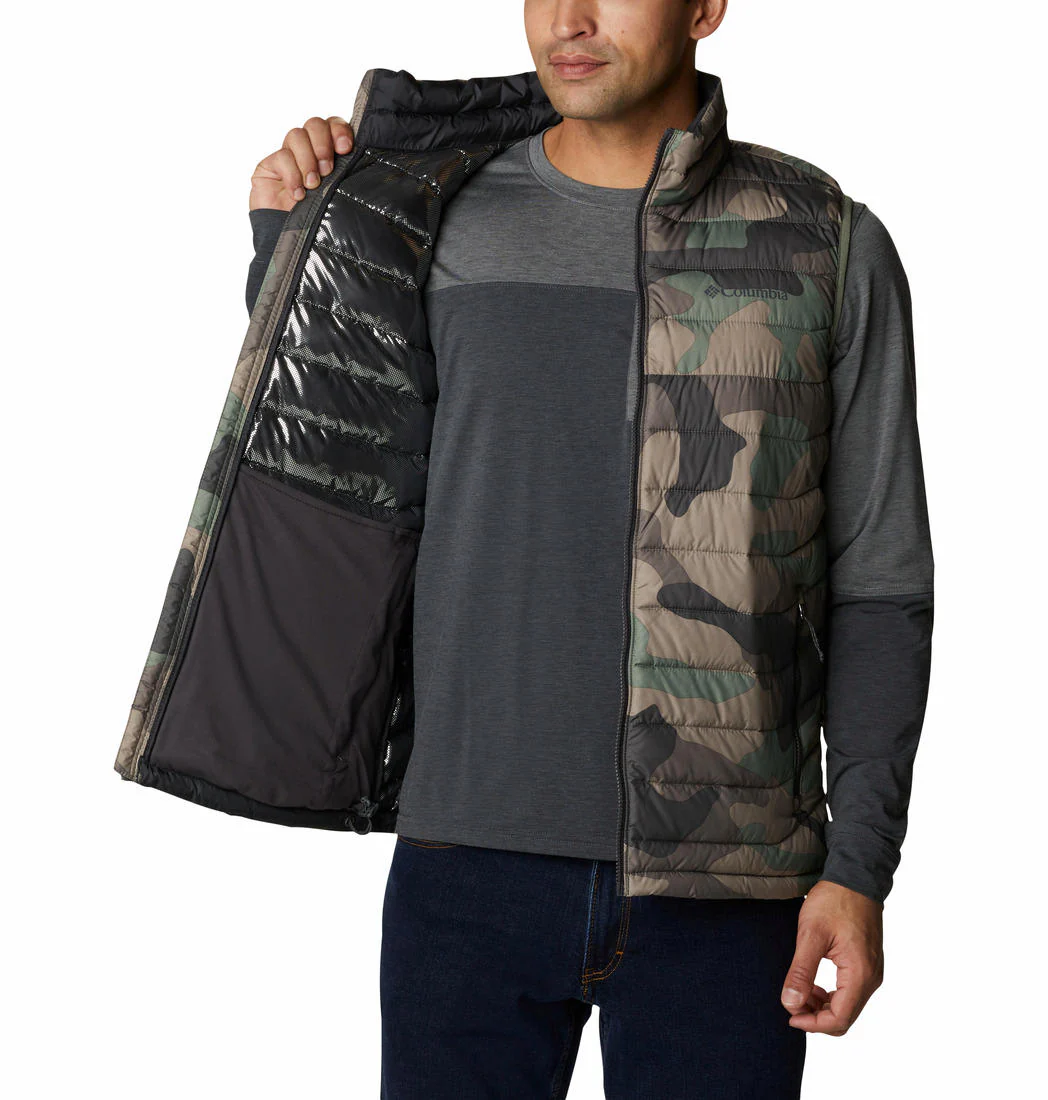 Columbia Men Green Powder Lite Vest - Image 4