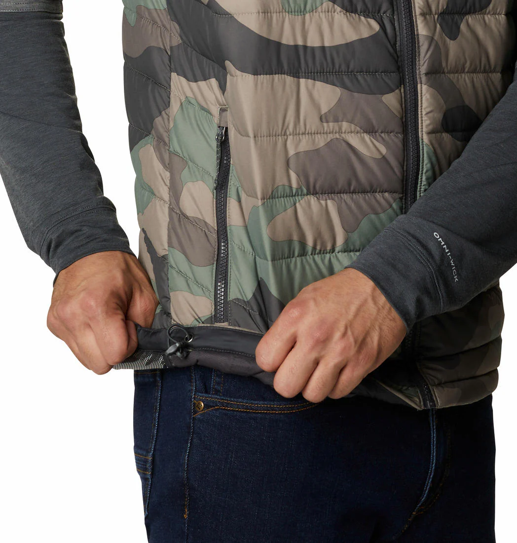 Columbia Men Green Powder Lite Vest - Image 5
