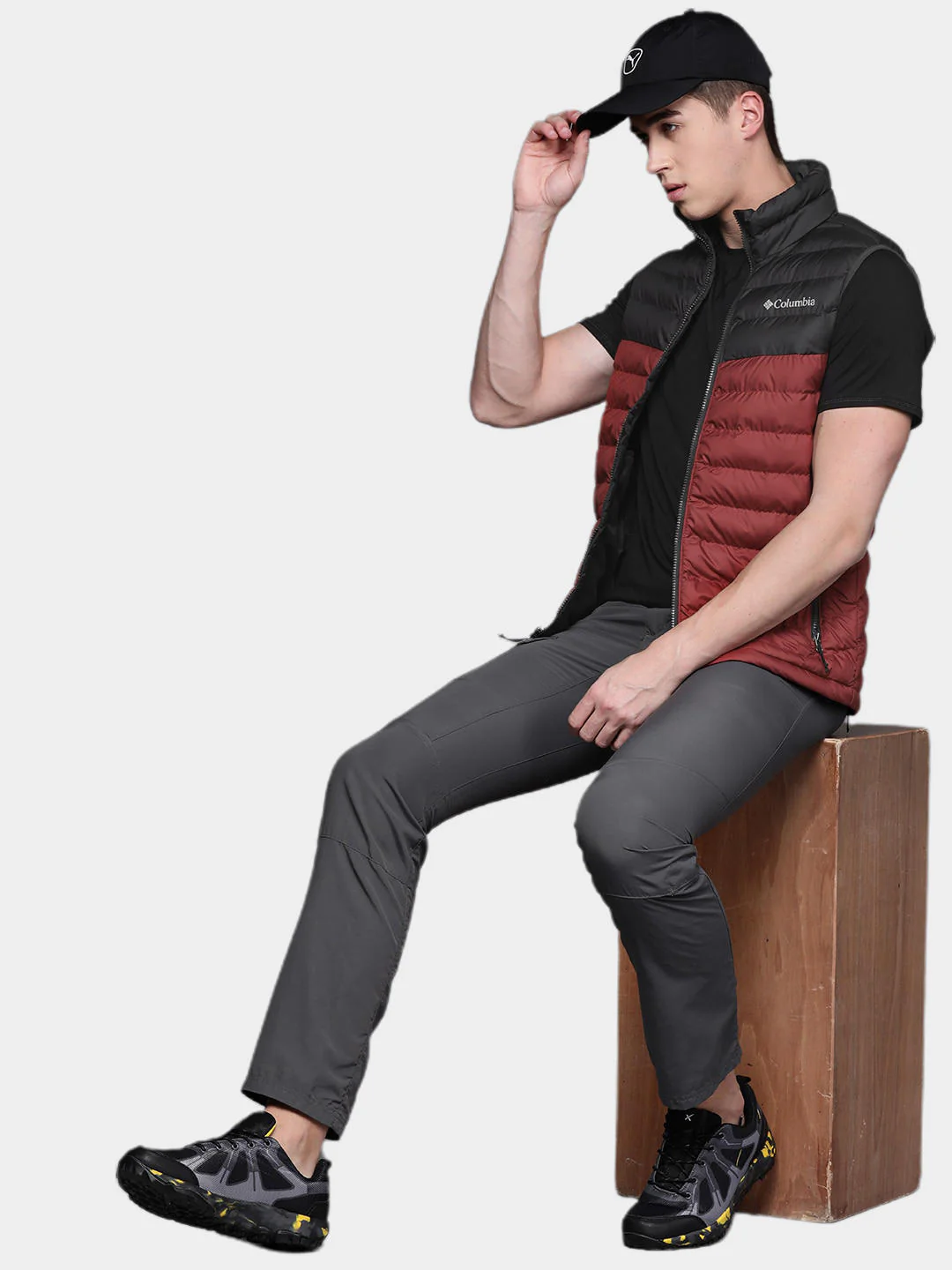 Columbia Men Red Powder Lite Vest - Image 12