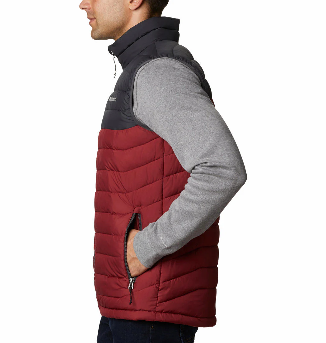 Columbia Men Red Powder Lite Vest - Image 2