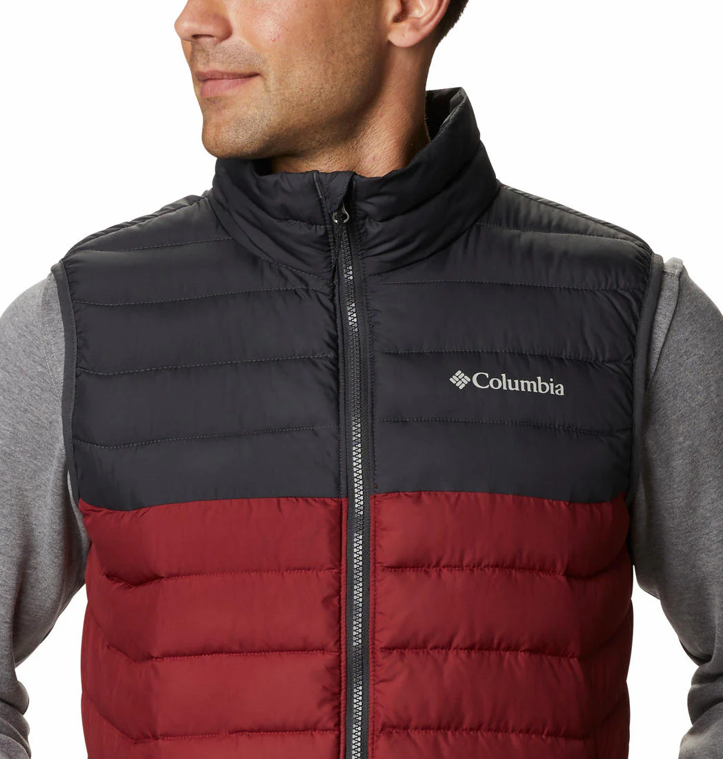 Columbia Men Red Powder Lite Vest - Image 3