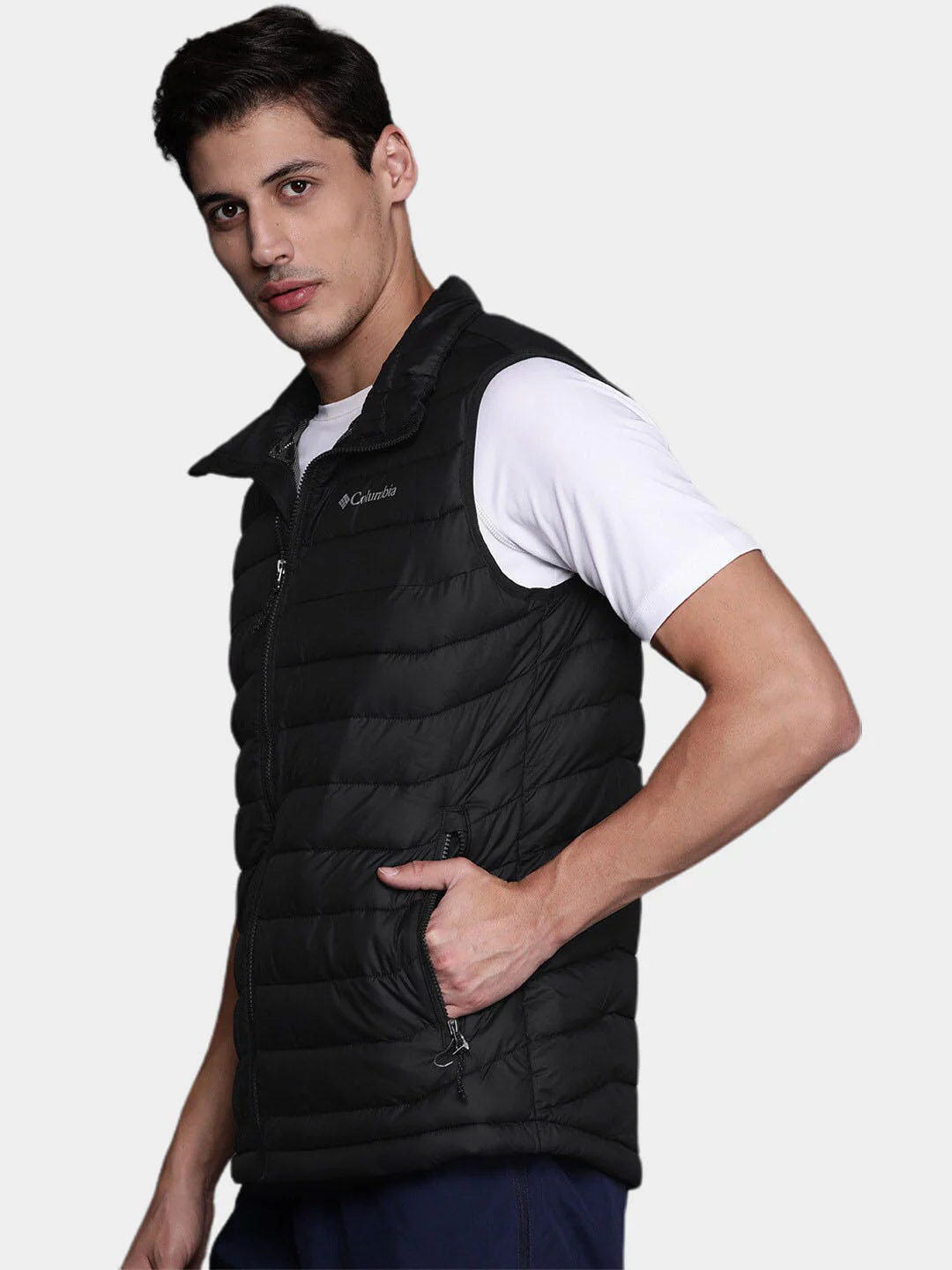 Columbia Men Black Powder Lite Vest - Image 10