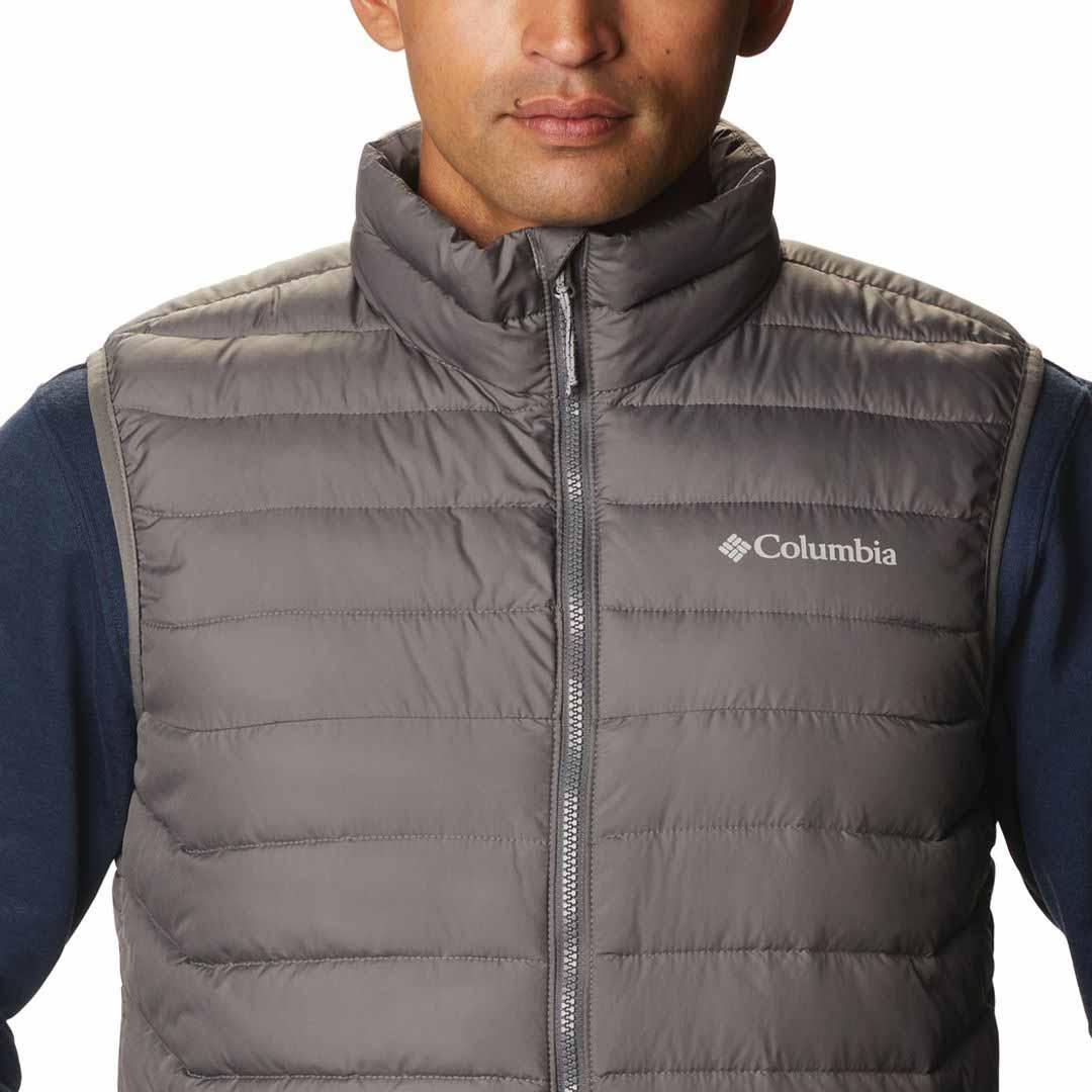 Columbia Men Grey Powder Lite Vest - Image 4