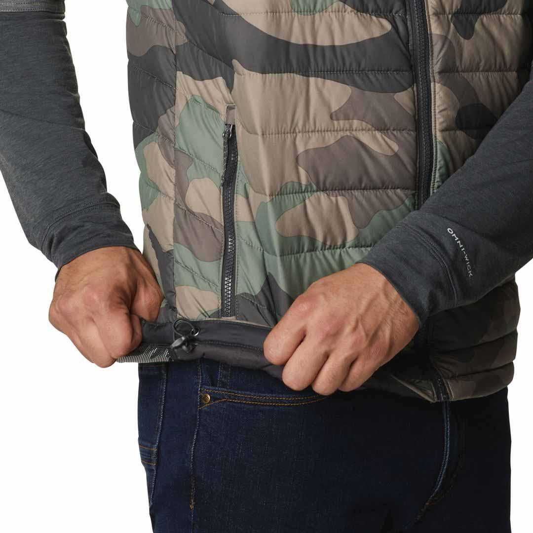 Columbia Men Green Powder Lite Vest - Image 4