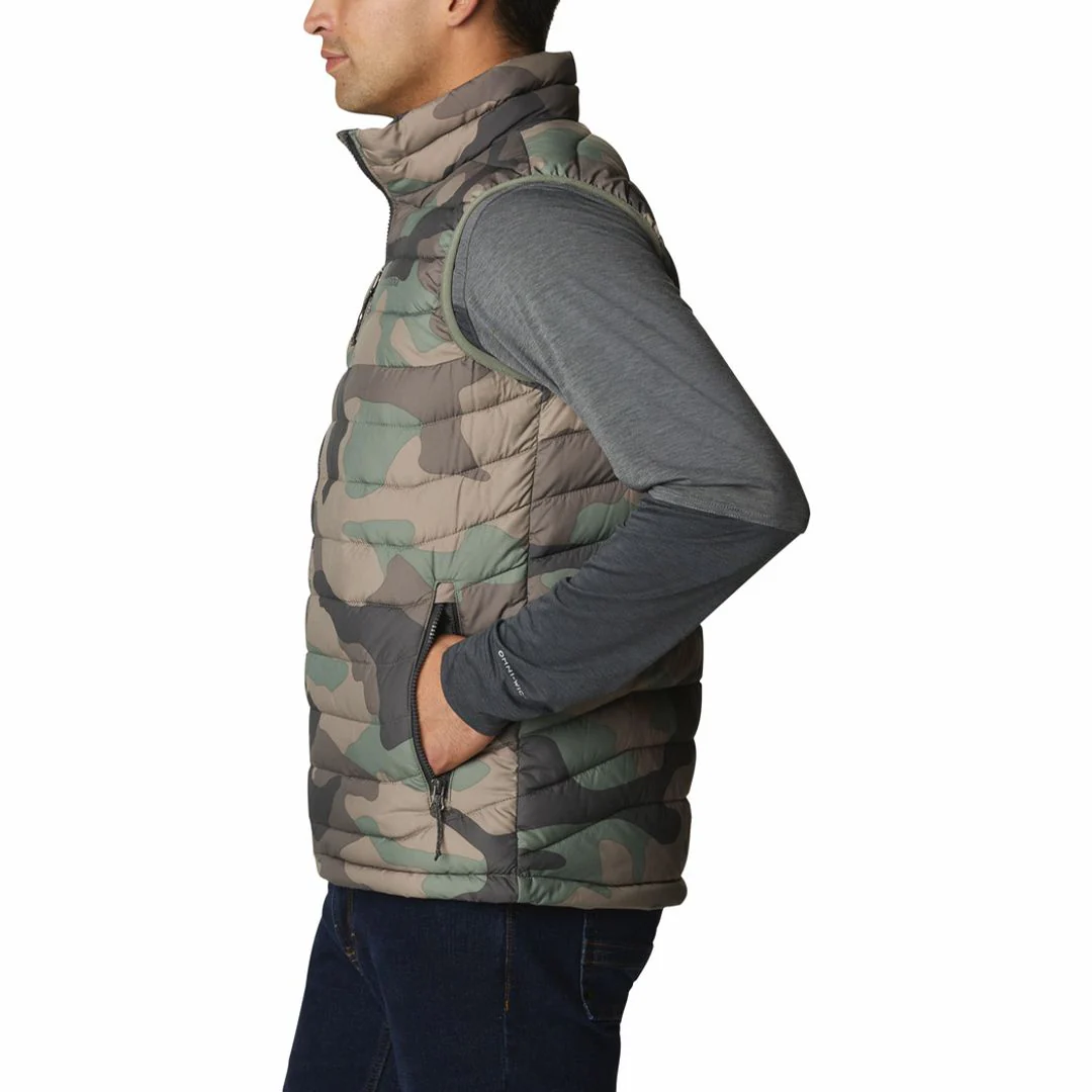 Columbia Men Green Powder Lite Vest - Image 5