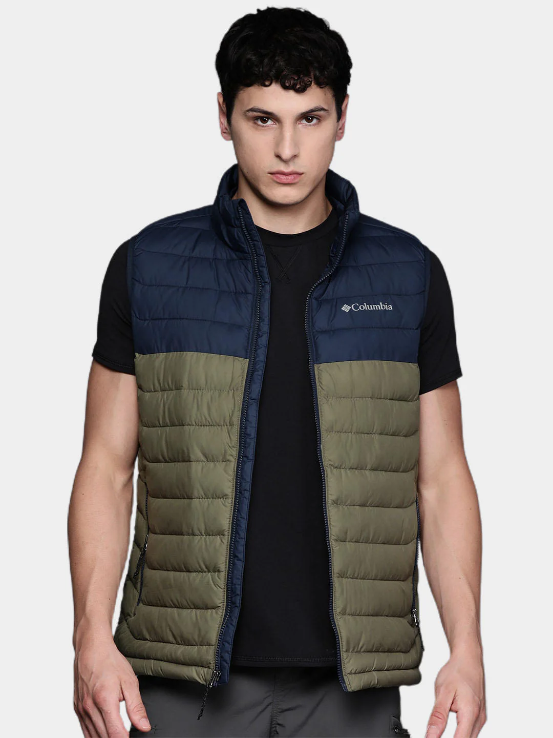 Columbia Men Green Powder Lite Vest - Image 10