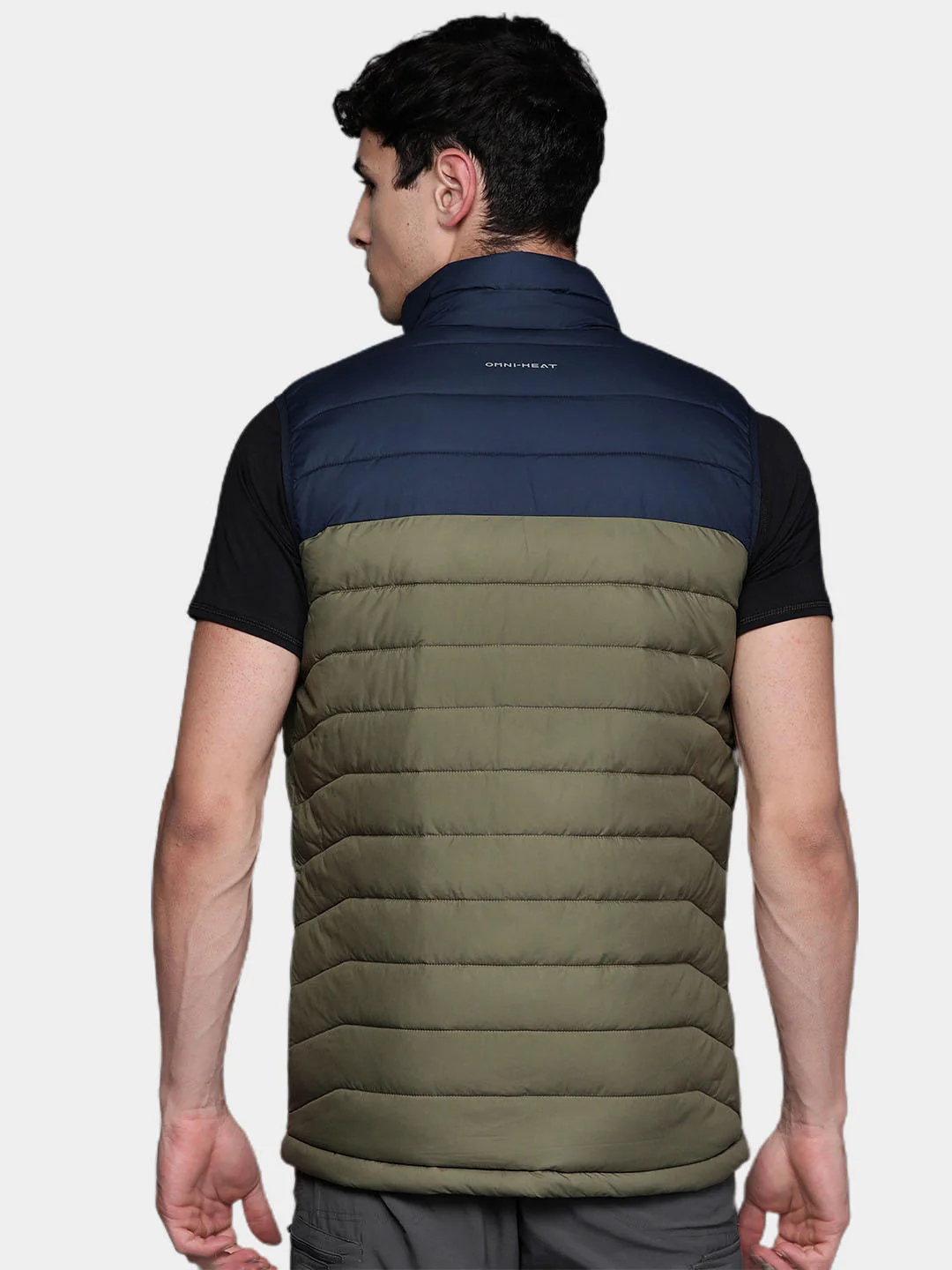 Columbia Men Green Powder Lite Vest - Image 11