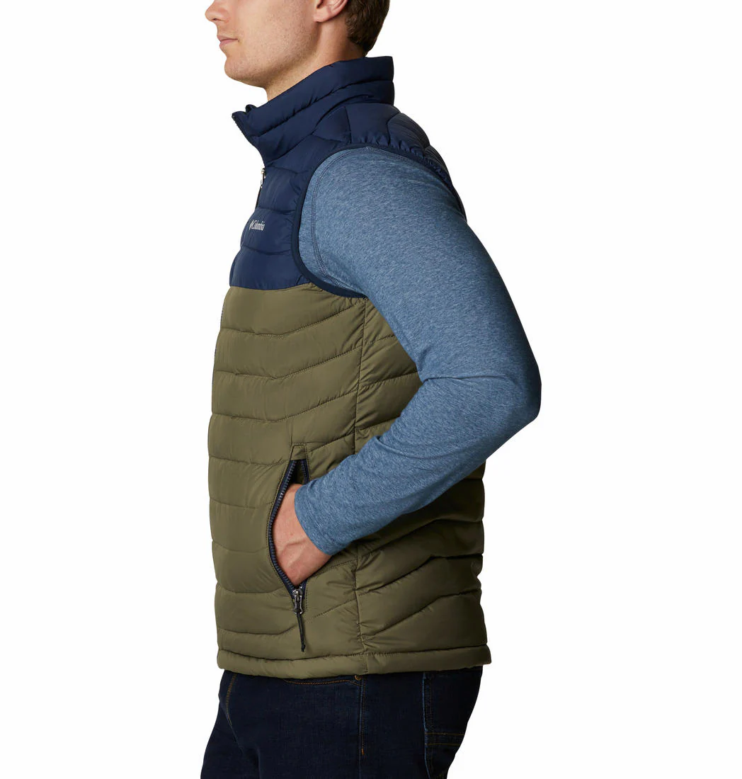 Columbia Men Green Powder Lite Vest - Image 2