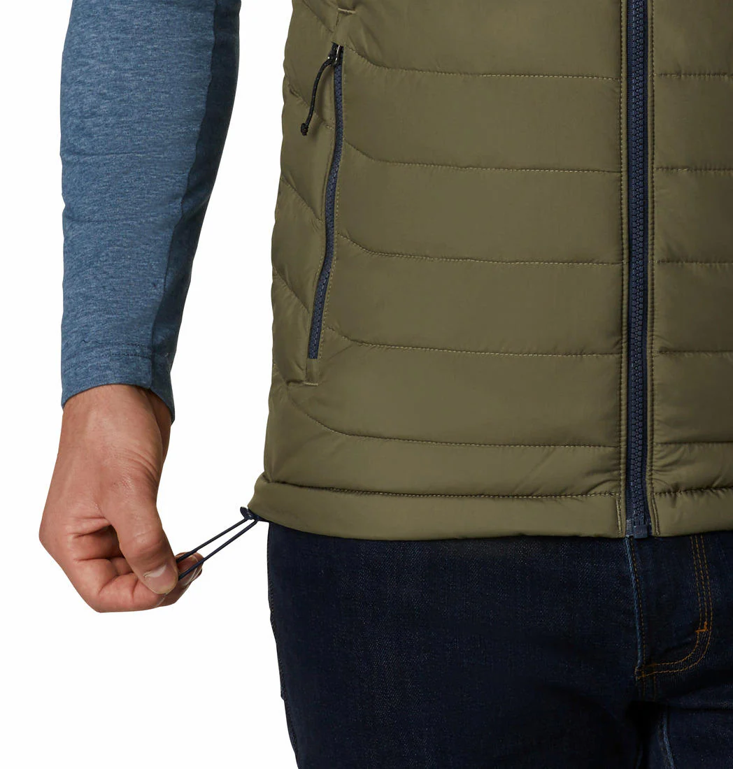 Columbia Men Green Powder Lite Vest - Image 4