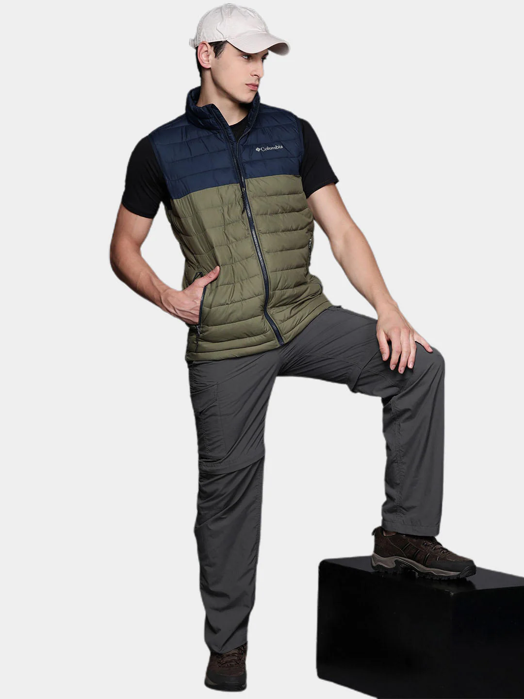 Columbia Men Green Powder Lite Vest - Image 9