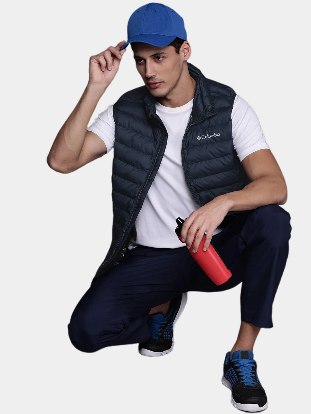 Columbia Men Blue Powder Lite Vest - Image 8