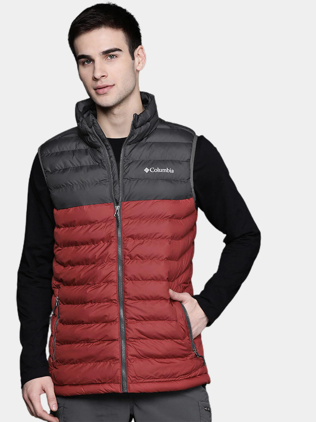 Columbia Men Red Powder Lite Vest - Image 10