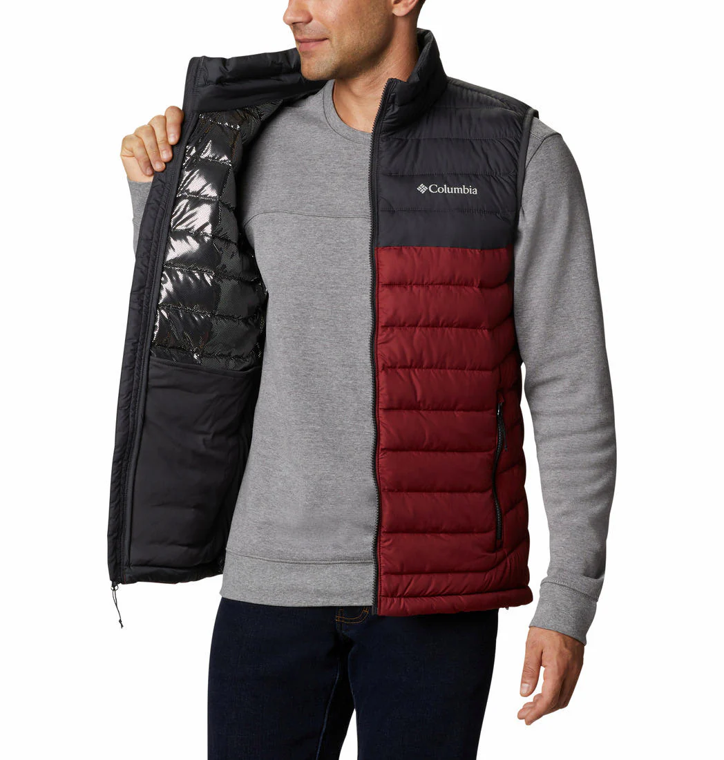 Columbia Men Red Powder Lite Vest - Image 4