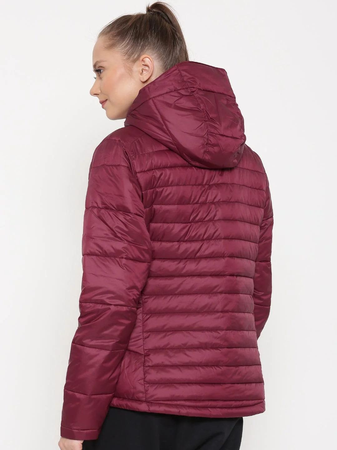 Columbia Women Red Powder Pillow Jacket - Image 3