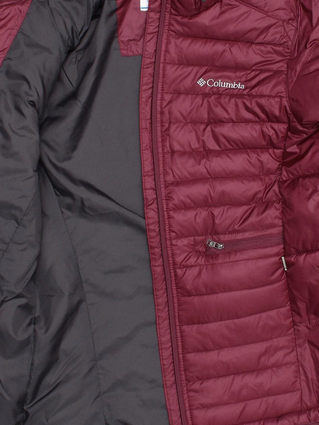 Columbia Women Red Powder Pillow Jacket - Image 5