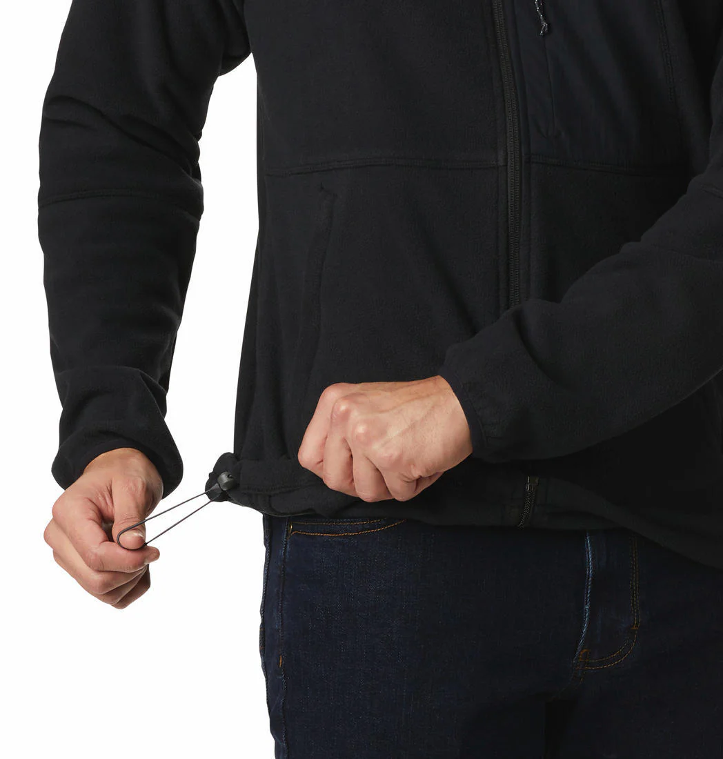 Columbia Men Black Rapid Expedition Full Zip Fleece - Image 7