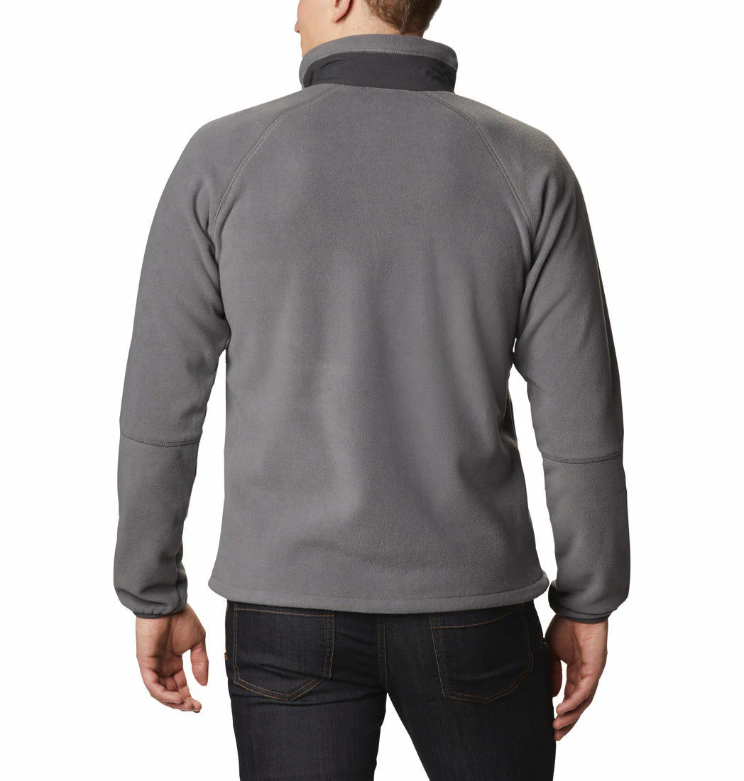 Columbia Men Grey Rapid Expedition Full Zip Fleece - Image 2