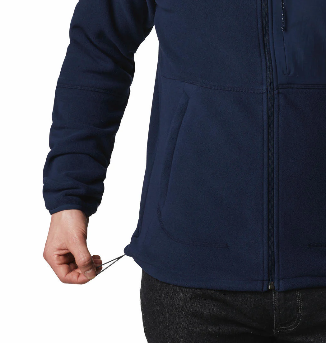 Columbia Men Blue Rapid Expedition Full Zip Fleece - Image 5