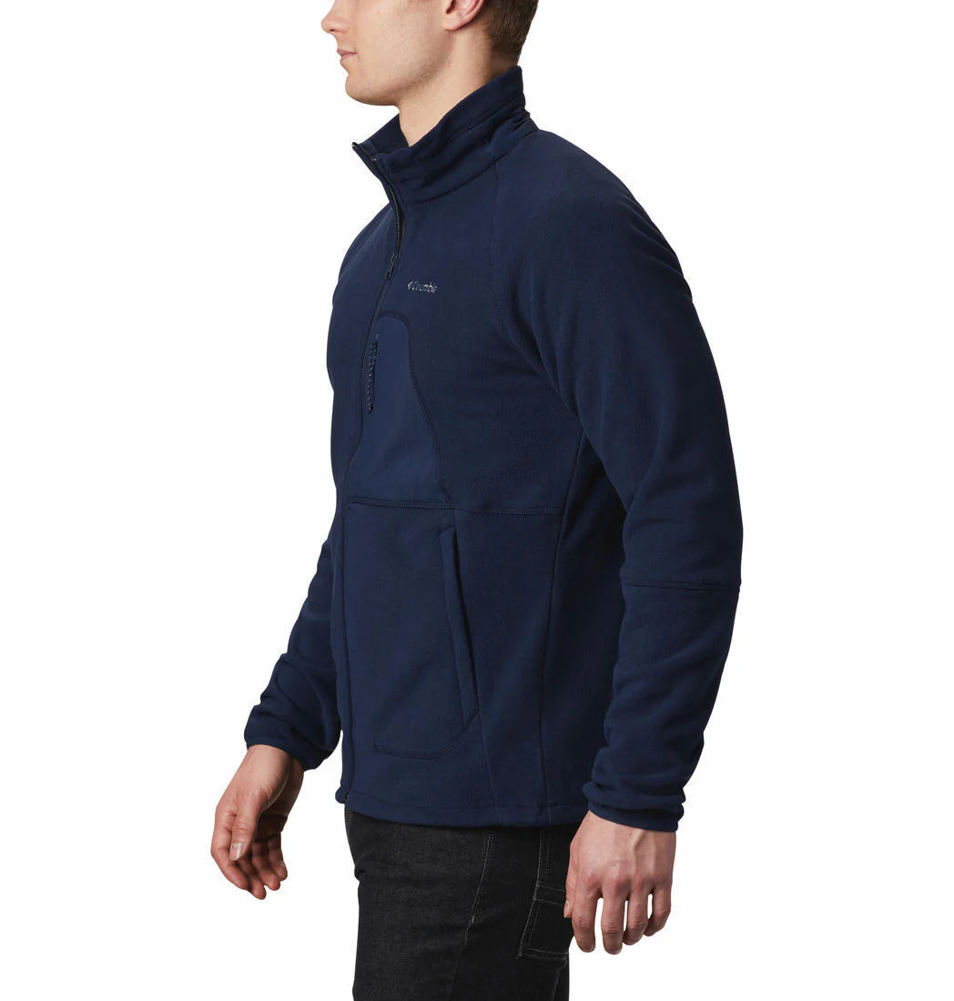 Columbia Men Blue Rapid Expedition Full Zip Fleece - Image 7