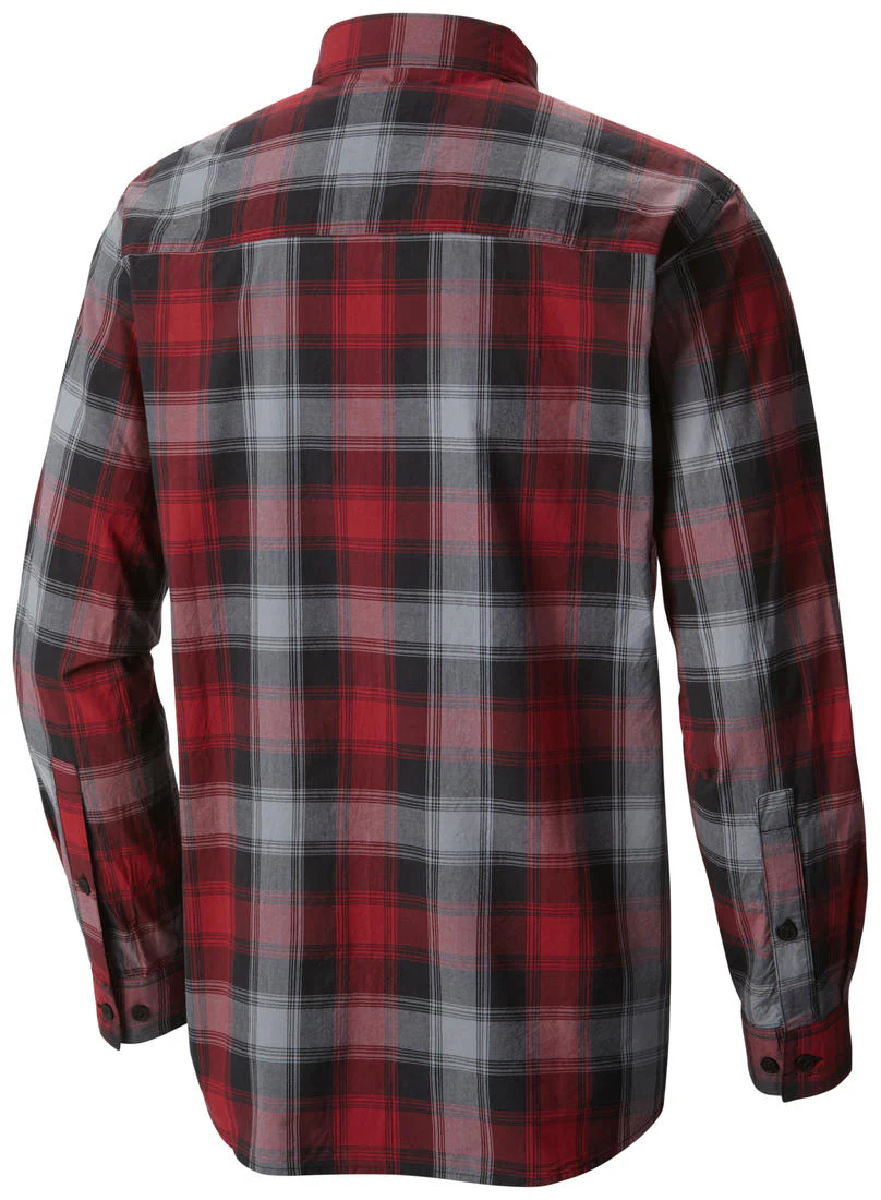 Columbia Men Red Rapid Rivers II Long Sleeve Shirt - Image 2