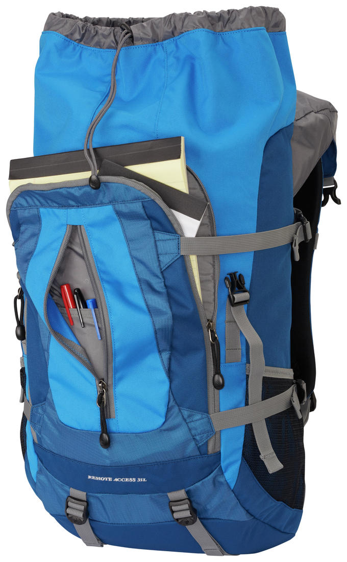 Columbia Unisex Blue Remote Access 35L Pack - Image 3